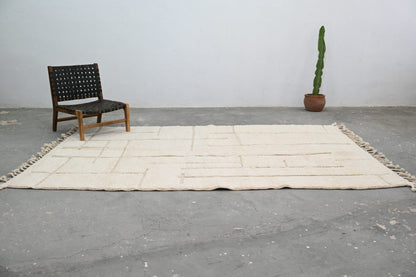 Moroccan Handmade Traditional Beni Ouarain Carpet 305 X 202 Cm - Moroccan Rugs