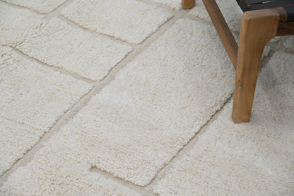 Moroccan Handmade Traditional Beni Ouarain Carpet 305 X 202 Cm - Moroccan Rugs