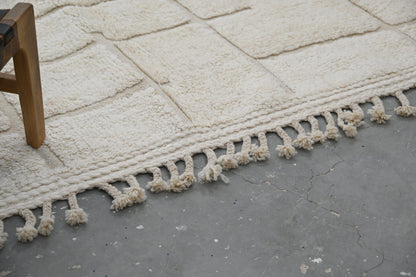 Moroccan Handmade Traditional Beni Ouarain Carpet 305 X 202 Cm - Moroccan Rugs