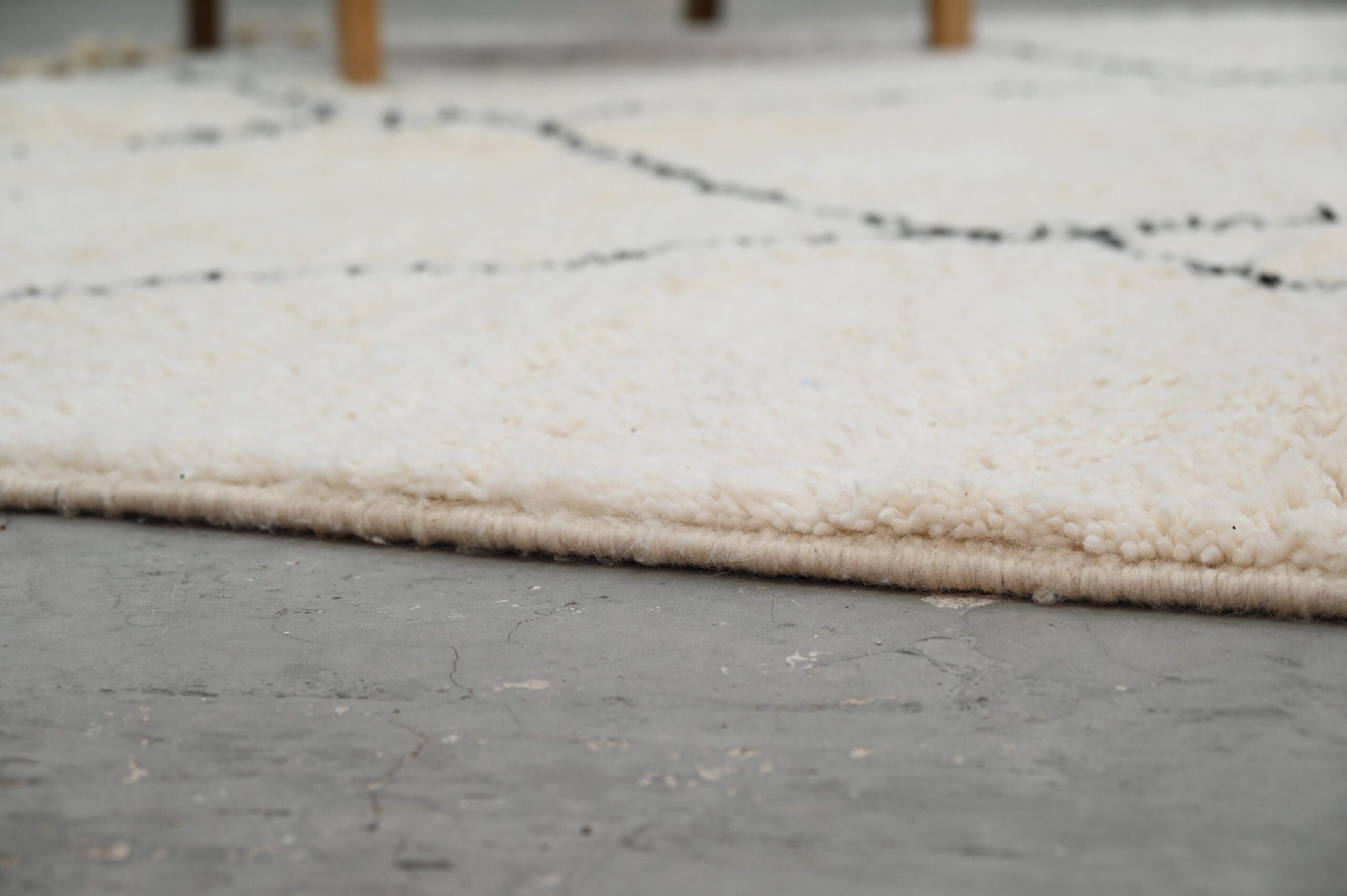 Moroccan Handmade Traditional Beni Ouarain Carpet 310 X 215 Cm - Moroccan Rugs