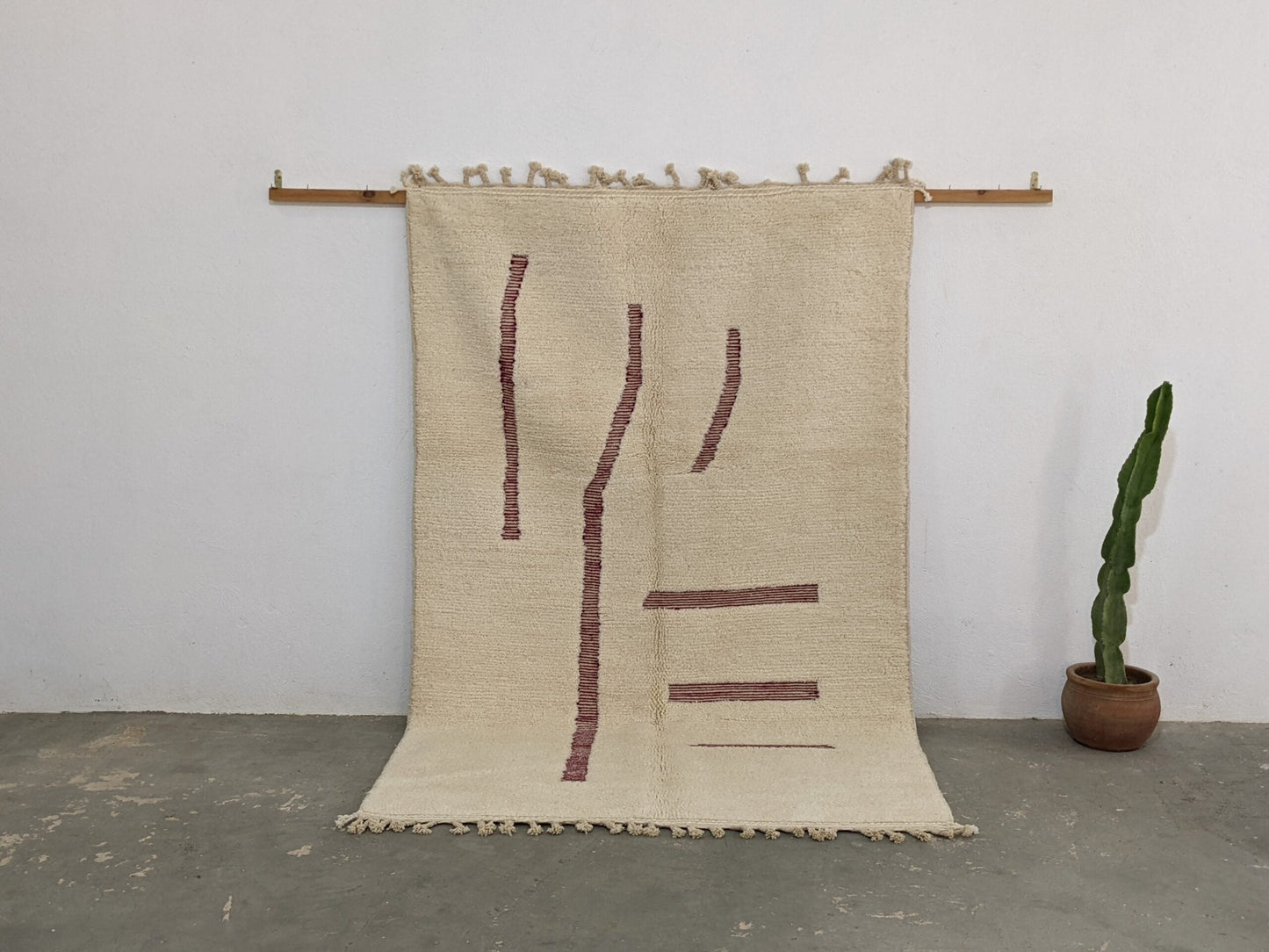 Moroccan Handmade Traditional Beni Ouarain Rug 258 X 164 cm - Moroccan Rugs