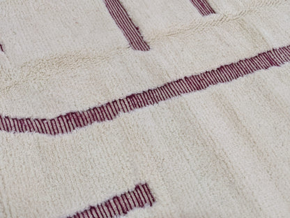 Moroccan Handmade Traditional Beni Ouarain Rug 258 X 164 cm - Moroccan Rugs