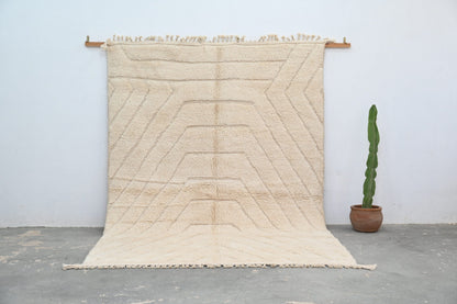 Moroccan Handmade Traditional Beni Ouarain Rug 285 X 205 Cm - Moroccan Rugs