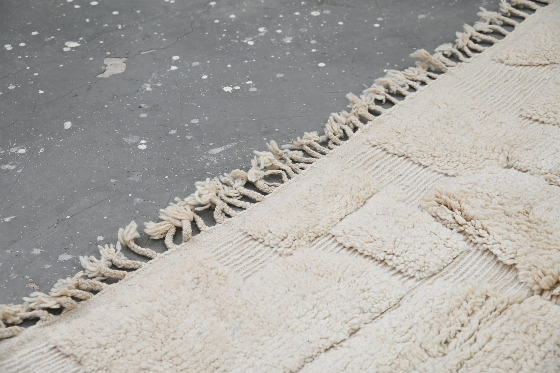 Moroccan Handmade Traditional Beni Ouarain Rug 285 X 210 Cm - Moroccan Rugs