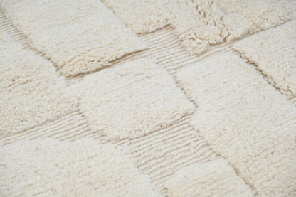 Moroccan Handmade Traditional Beni Ouarain Rug 285 X 210 Cm - Moroccan Rugs