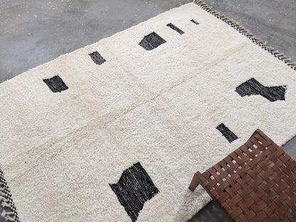 Moroccan Handmade Traditional Beni Ouarain Rug 290 X 210 Cm - Moroccan Rugs