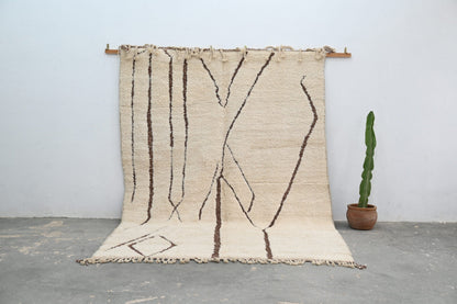 Moroccan Handmade Traditional Beni Ouarain Rug 290 X 214 cm - Moroccan Rugs