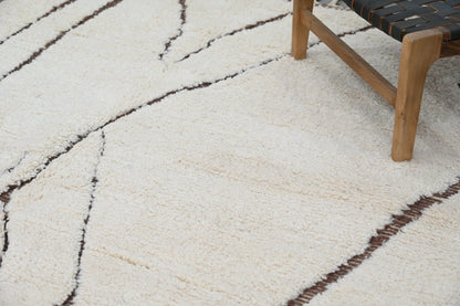 Moroccan Handmade Traditional Beni Ouarain Rug 290 X 214 cm - Moroccan Rugs