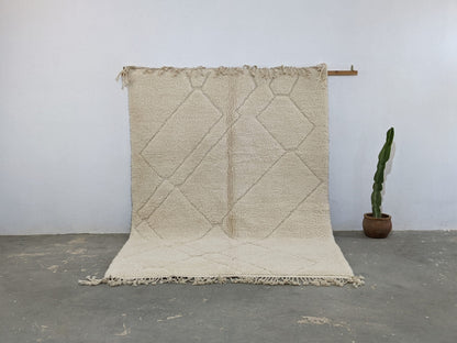 Moroccan Handmade Traditional Beni Ouarain Rug 295 X 214 Cm - Moroccan Rugs