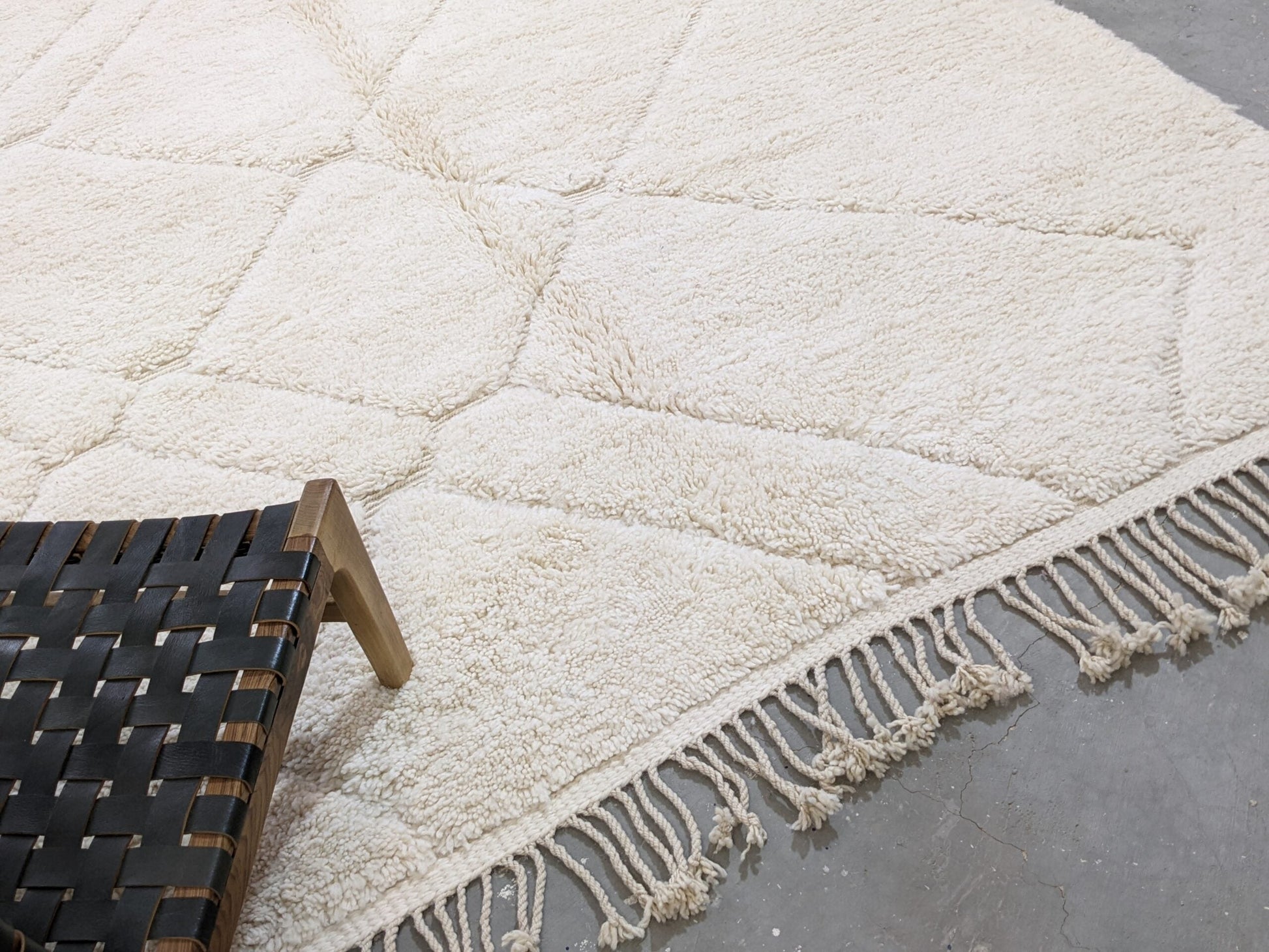 Moroccan Handmade Traditional Beni Ouarain Rug 295 X 214 Cm - Moroccan Rugs