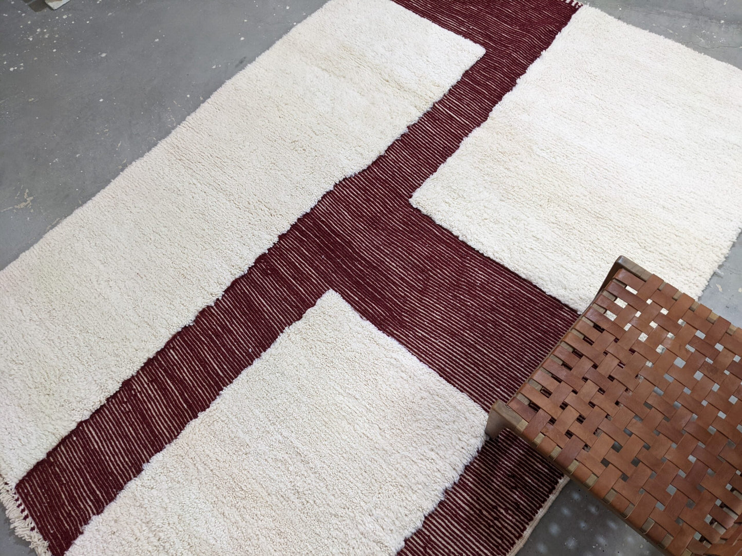 Moroccan Handmade Traditional Beni Ouarain Rug 297 X 206 Cm - Moroccan Rugs