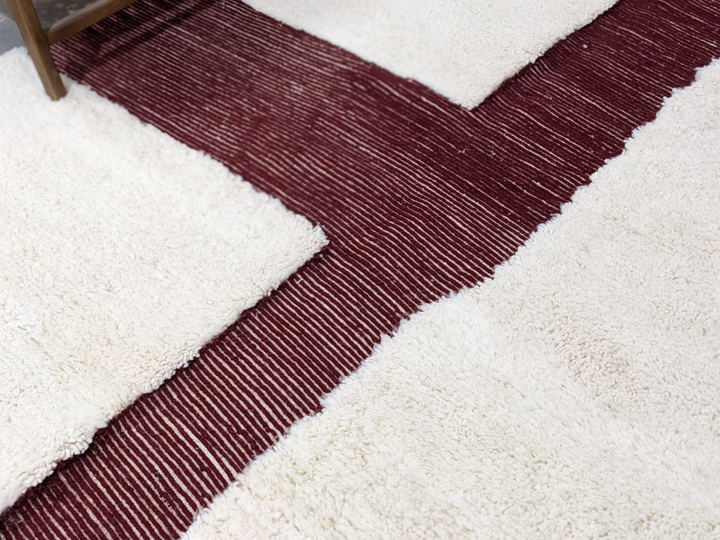 Moroccan Handmade Traditional Beni Ouarain Rug 297 X 206 Cm - Moroccan Rugs