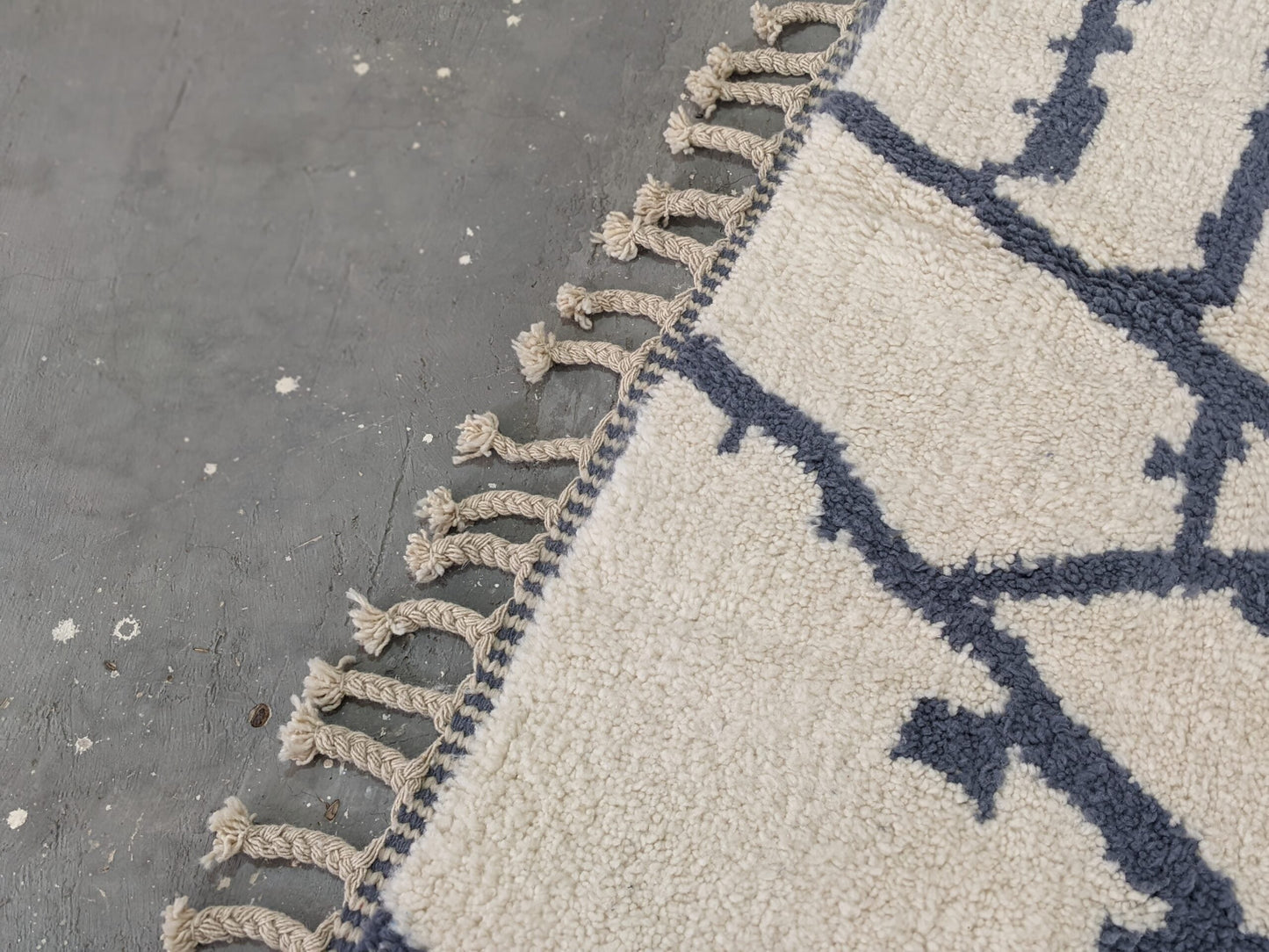 Moroccan Handmade Traditional Beni Ouarain Rug 297 X 208 Cm - Moroccan Rugs