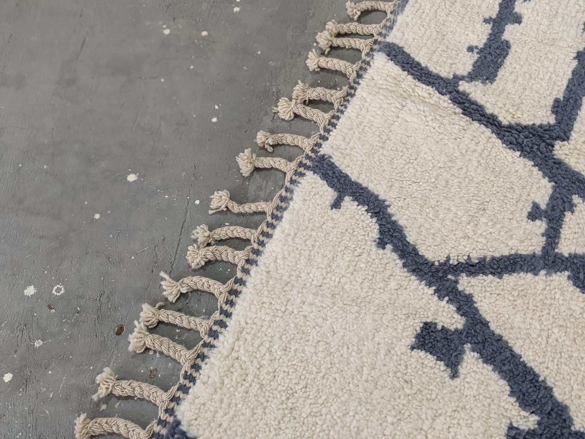 Moroccan Handmade Traditional Beni Ouarain Rug 297 X 208 Cm - Moroccan Rugs