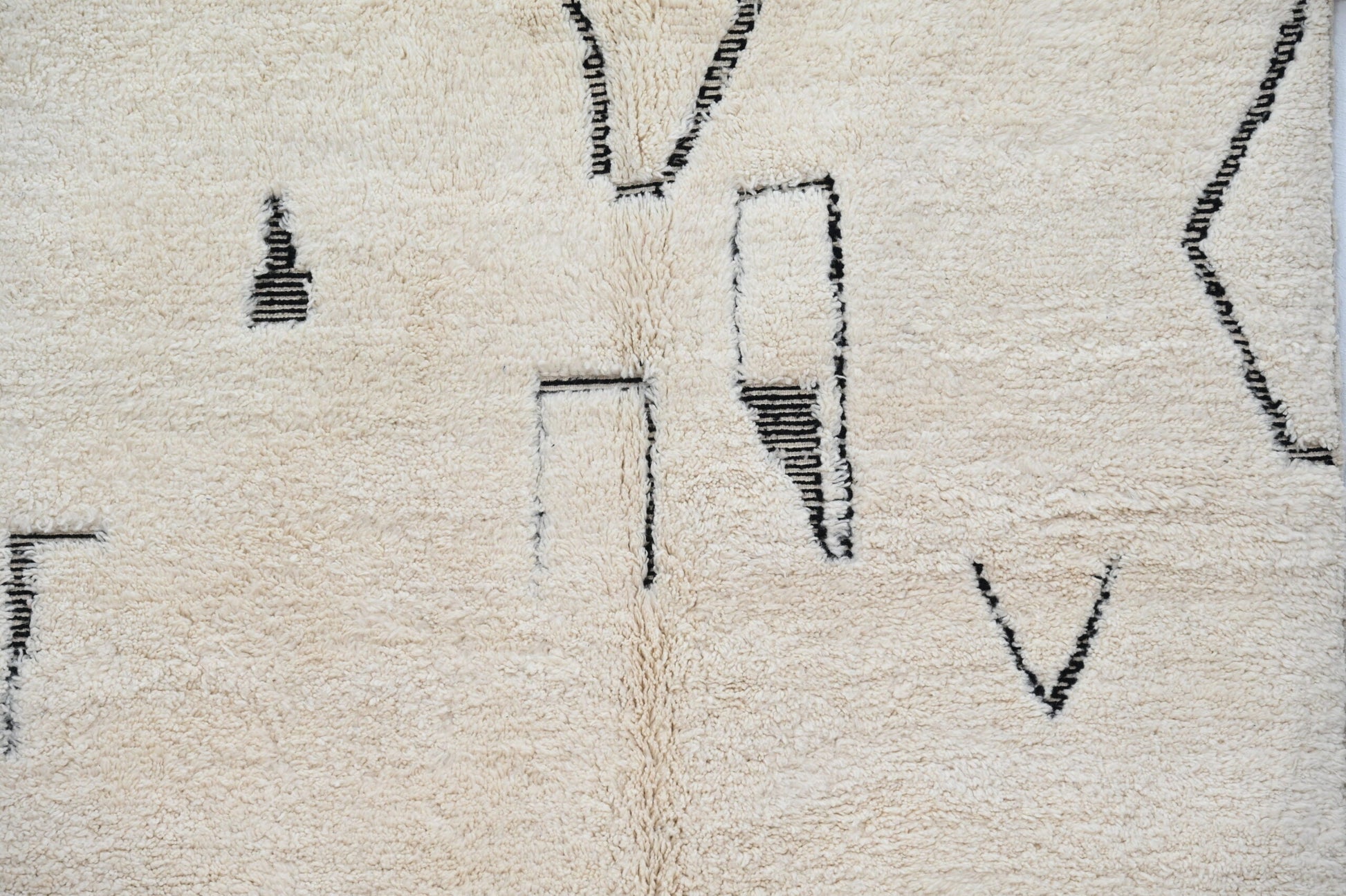 Moroccan Handmade Traditional Beni Ouarain Rug 300 X 200 Cm - Moroccan Rugs