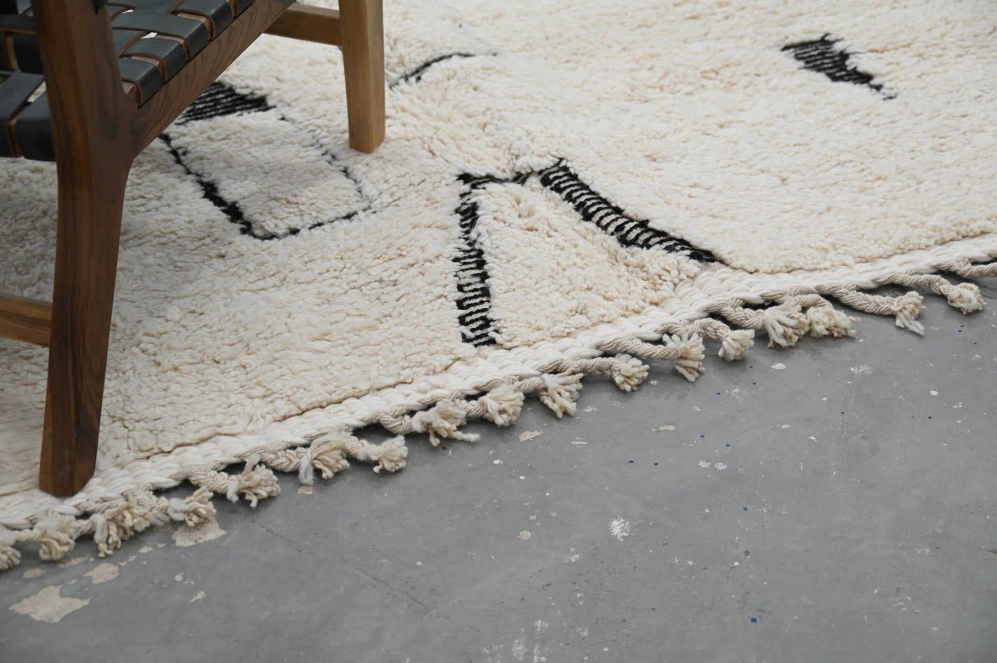 Moroccan Handmade Traditional Beni Ouarain Rug 300 X 200 Cm - Moroccan Rugs