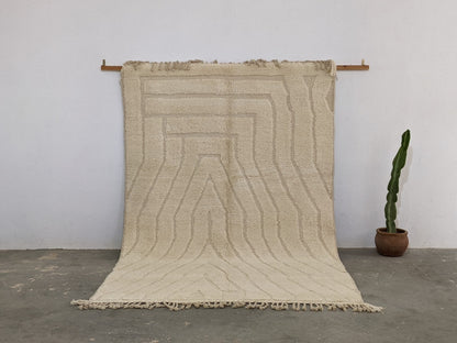 Moroccan Handmade Traditional Beni Ouarain Rug 300 X 200 Cm - Moroccan Rugs