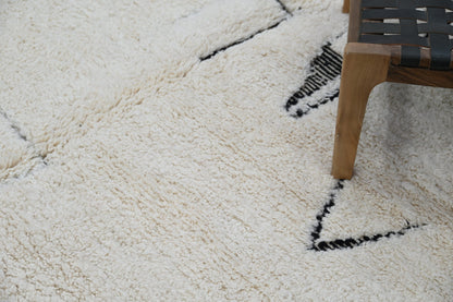 Moroccan Handmade Traditional Beni Ouarain Rug 300 X 200 Cm - Moroccan Rugs