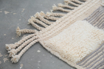 Moroccan Handmade Traditional Beni Ouarain Rug 300 X 203 cm - Moroccan Rugs