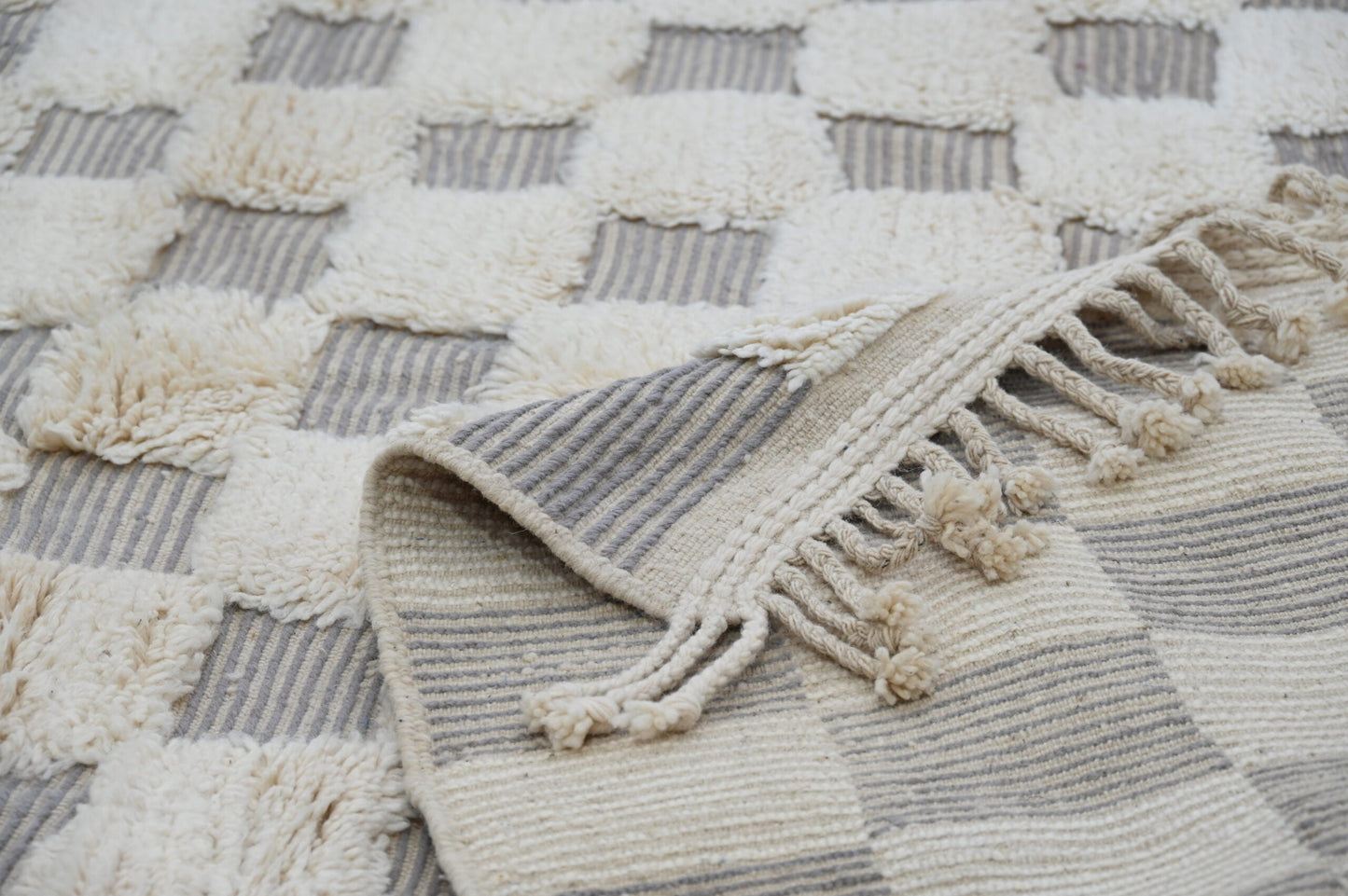 Moroccan Handmade Traditional Beni Ouarain Rug 300 X 203 cm - Moroccan Rugs