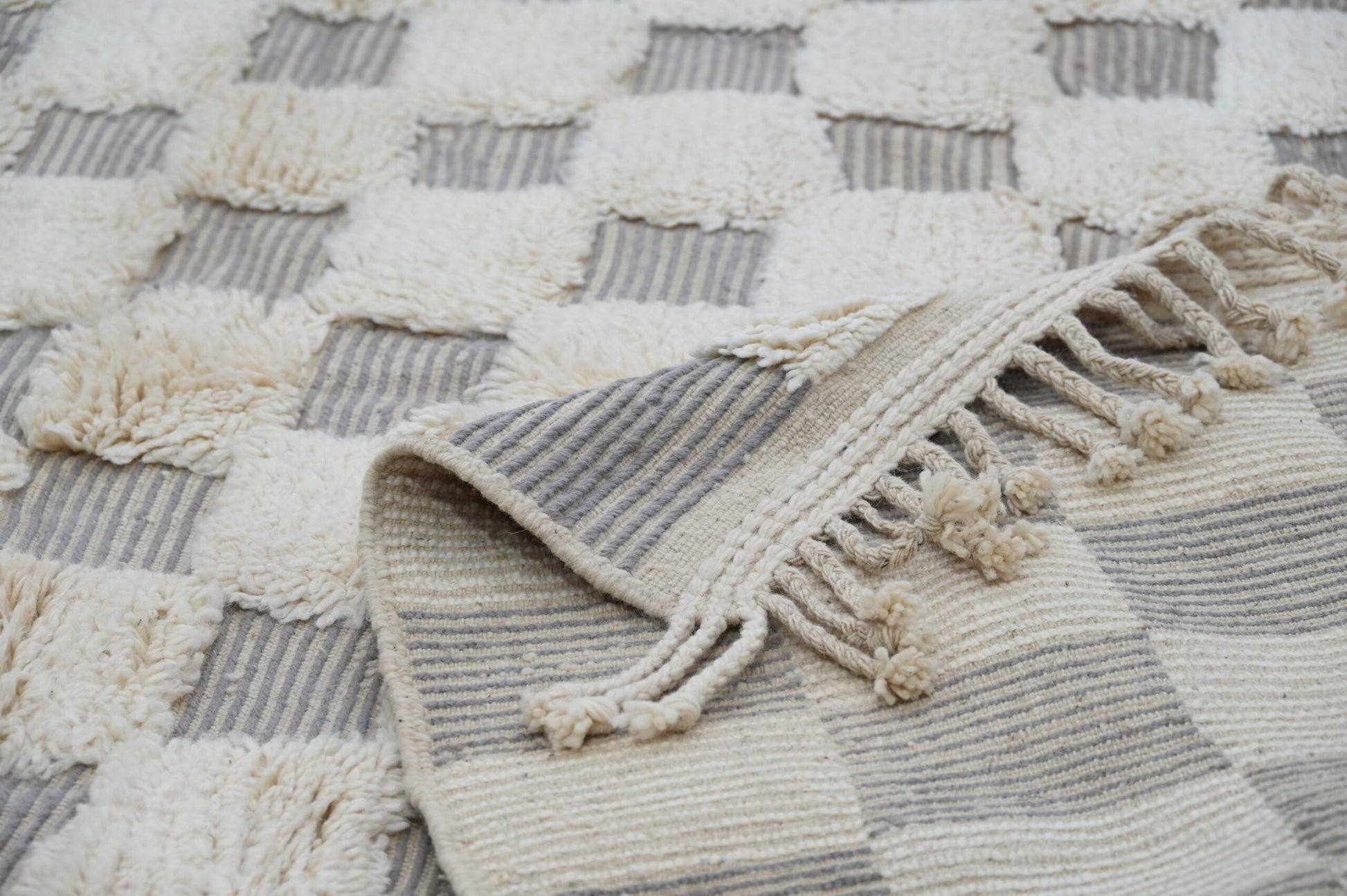 Moroccan Handmade Traditional Beni Ouarain Rug 300 X 203 cm - Moroccan Rugs