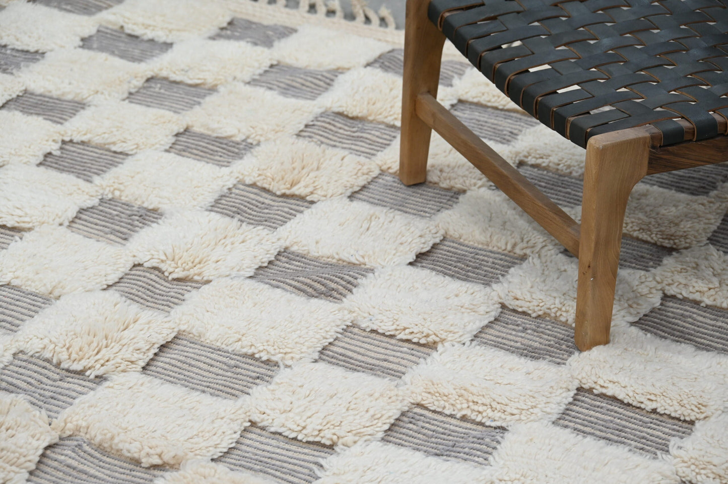 Moroccan Handmade Traditional Beni Ouarain Rug 300 X 203 cm - Moroccan Rugs