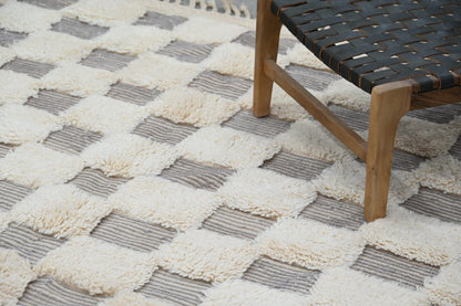 Moroccan Handmade Traditional Beni Ouarain Rug 300 X 203 cm - Moroccan Rugs