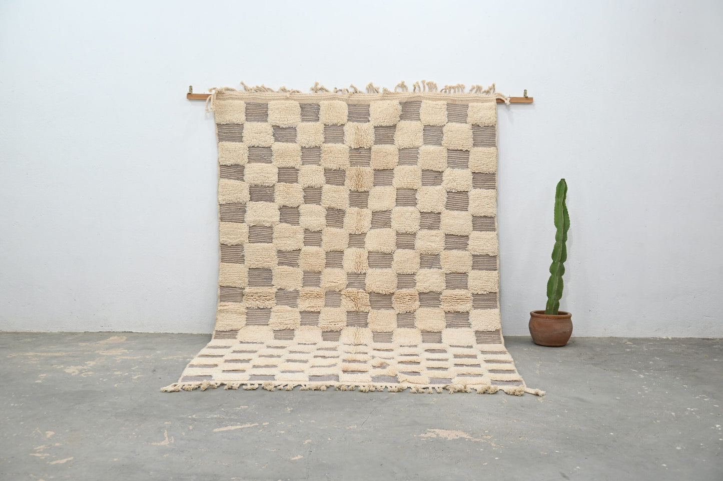 Moroccan Handmade Traditional Beni Ouarain Rug 300 X 203 cm - Moroccan Rugs