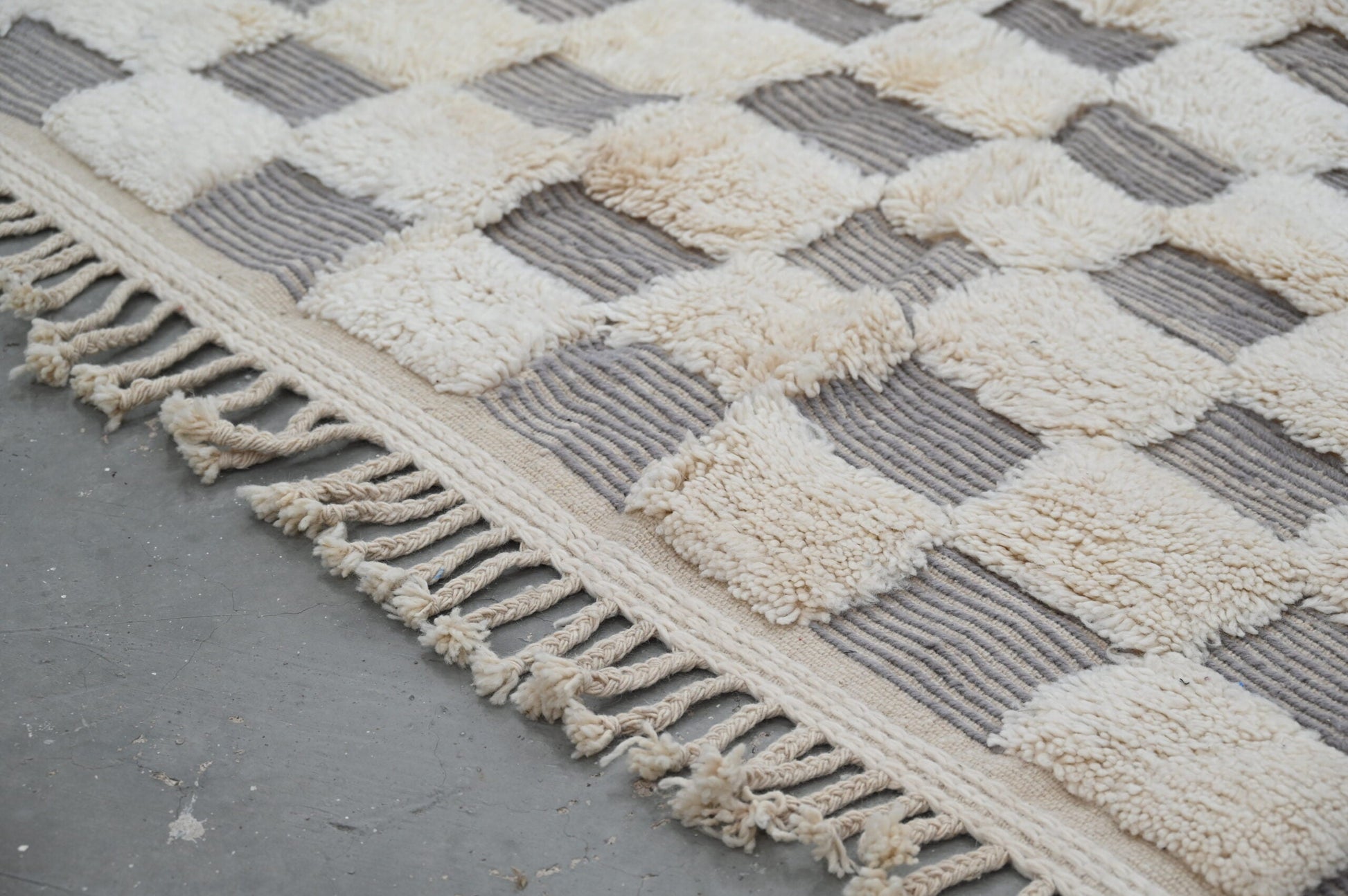 Moroccan Handmade Traditional Beni Ouarain Rug 300 X 203 cm - Moroccan Rugs