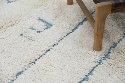 Moroccan Handmade Traditional Beni Ouarain Rug 300 X 205 Cm - Moroccan Rugs