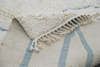 Moroccan Handmade Traditional Beni Ouarain Rug 300 X 205 Cm - Moroccan Rugs