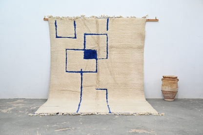 Moroccan Handmade Traditional Beni Ouarain Rug 300 X 207 Cm - Moroccan Rugs