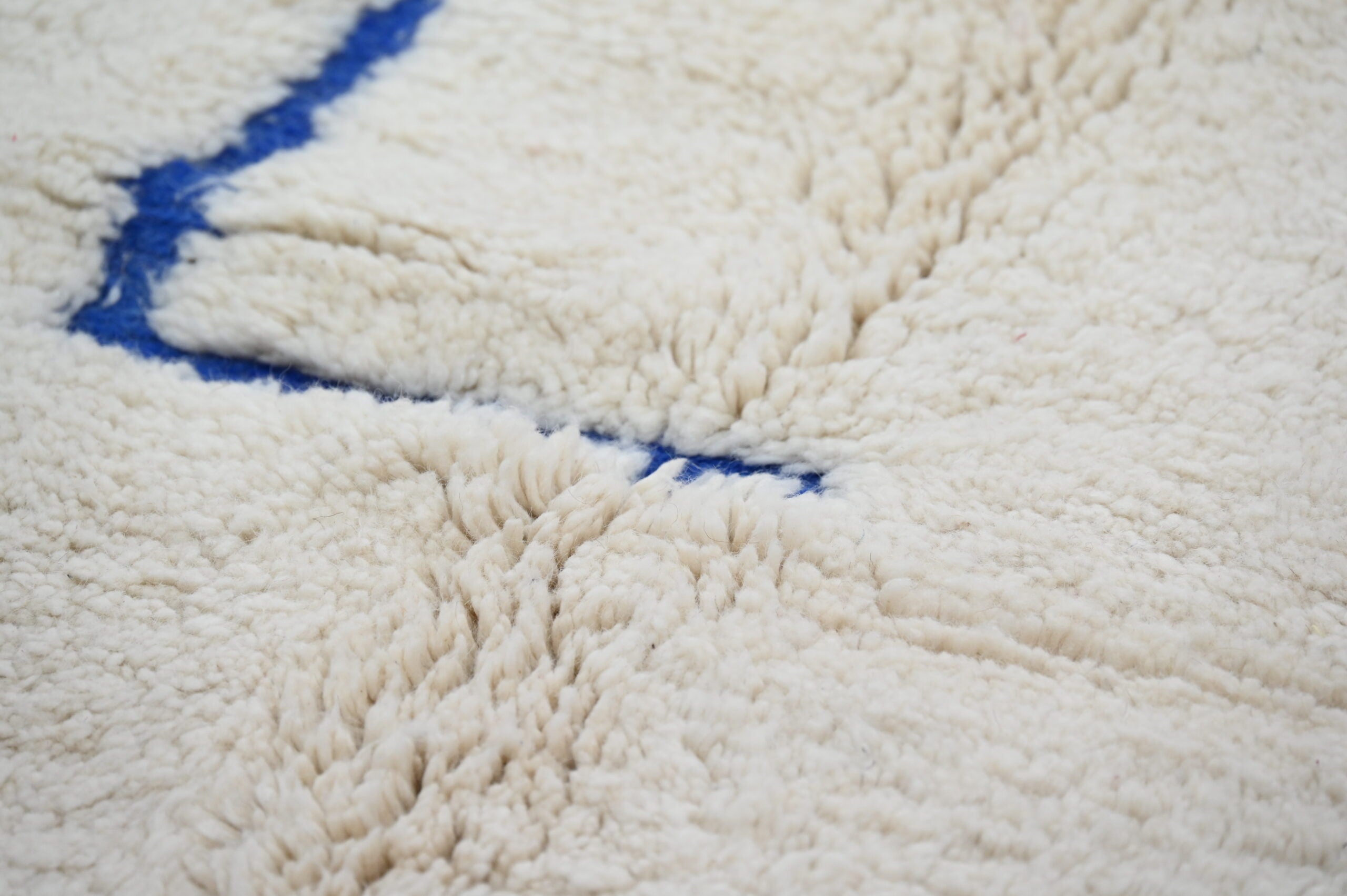 Alfombra tradicional marroquí Beni Ouarain hecha a mano, 300 x 207 cm