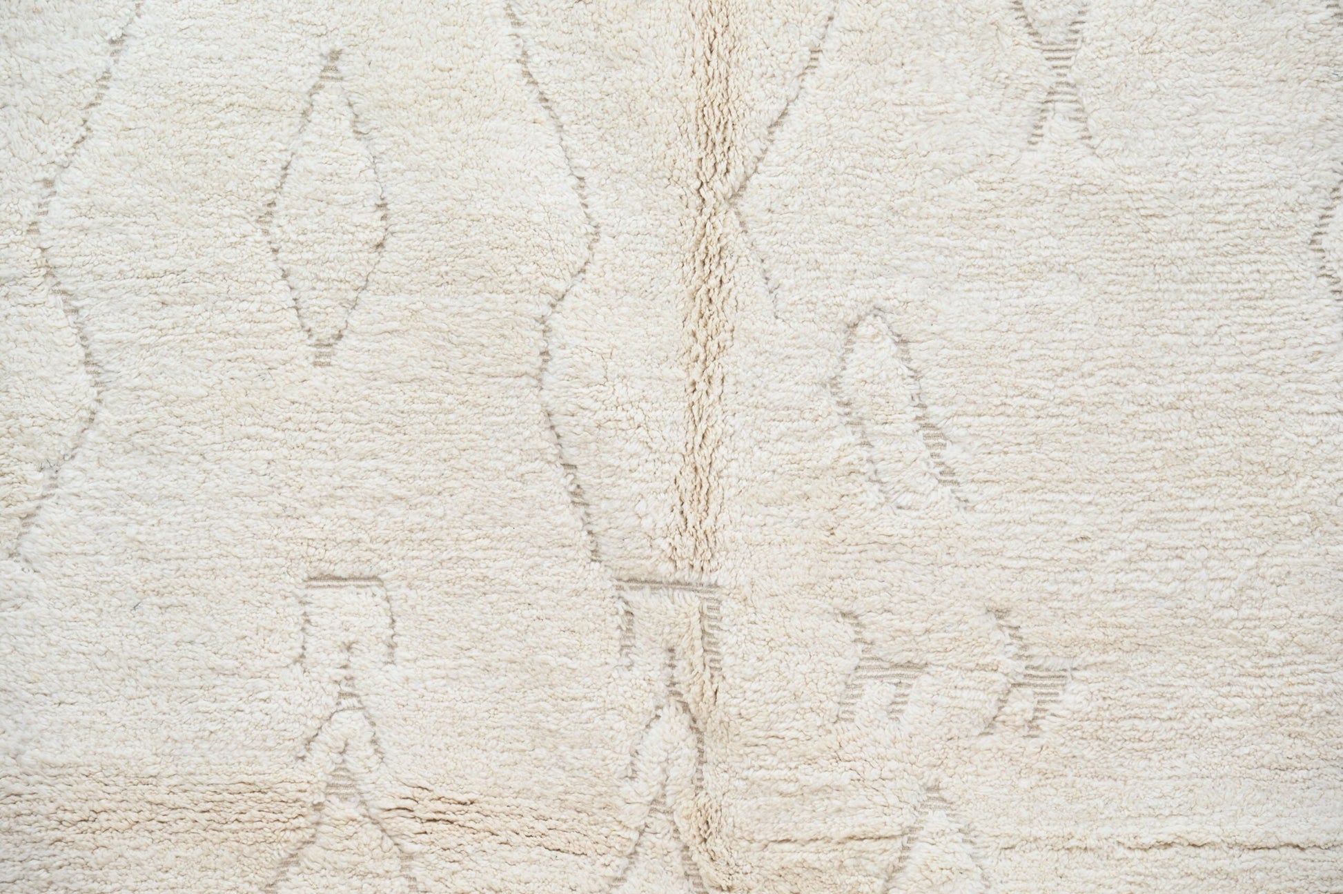 Moroccan Handmade Traditional Beni Ouarain Rug 300 X 208 Cm - Moroccan Rugs