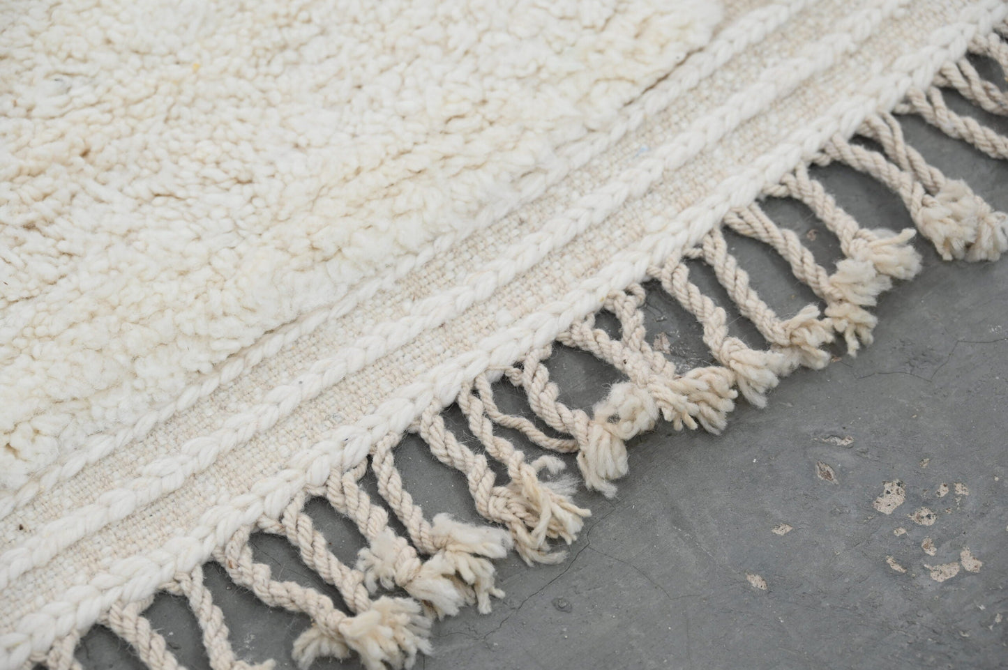 Moroccan Handmade Traditional Beni Ouarain Rug 300 X 208 Cm - Moroccan Rugs