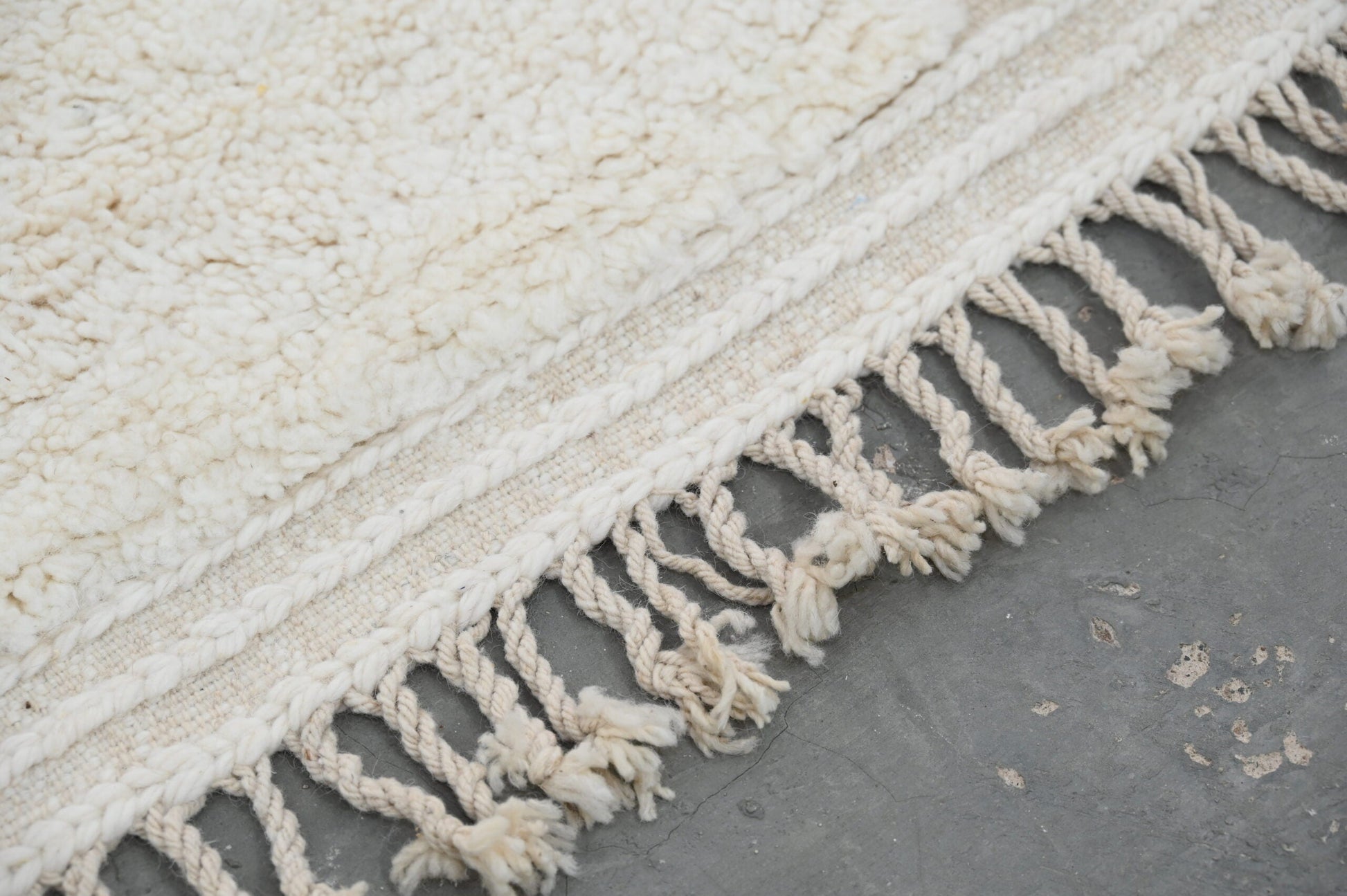 Moroccan Handmade Traditional Beni Ouarain Rug 300 X 208 Cm - Moroccan Rugs