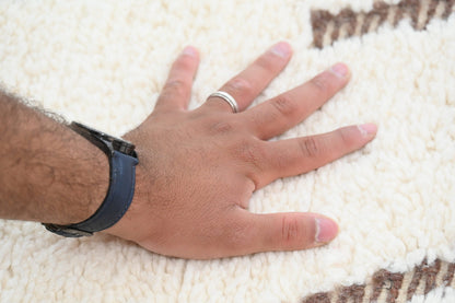 Moroccan Handmade Traditional Beni Ouarain Rug 300 X 210 Cm - Moroccan Rugs