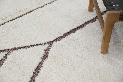 Moroccan Handmade Traditional Beni Ouarain Rug 300 X 210 Cm - Moroccan Rugs