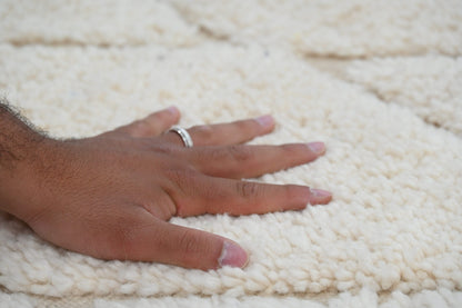 Moroccan Handmade Traditional Beni Ouarain Rug 300 X 211 Cm - Moroccan Rugs