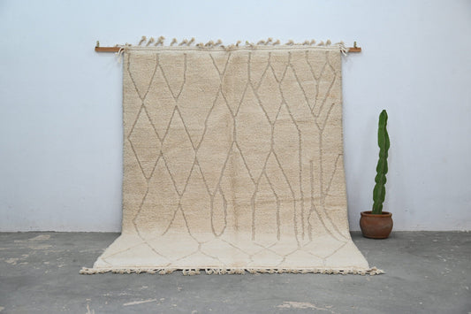 Moroccan Handmade Traditional Beni Ouarain Rug 300 X 211 Cm - Moroccan Rugs