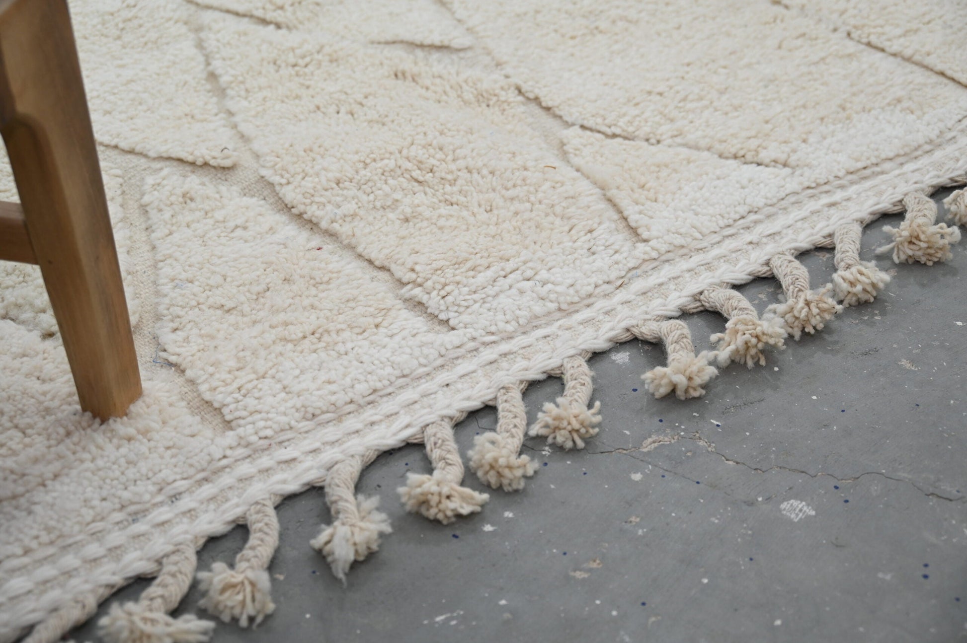 Moroccan Handmade Traditional Beni Ouarain Rug 300 X 211 Cm - Moroccan Rugs