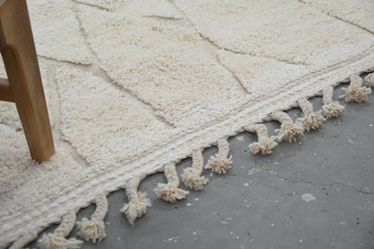 Moroccan Handmade Traditional Beni Ouarain Rug 300 X 211 Cm - Moroccan Rugs