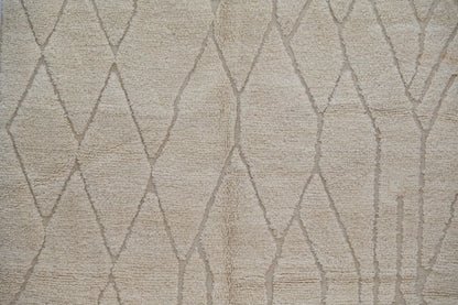 Moroccan Handmade Traditional Beni Ouarain Rug 300 X 211 Cm - Moroccan Rugs