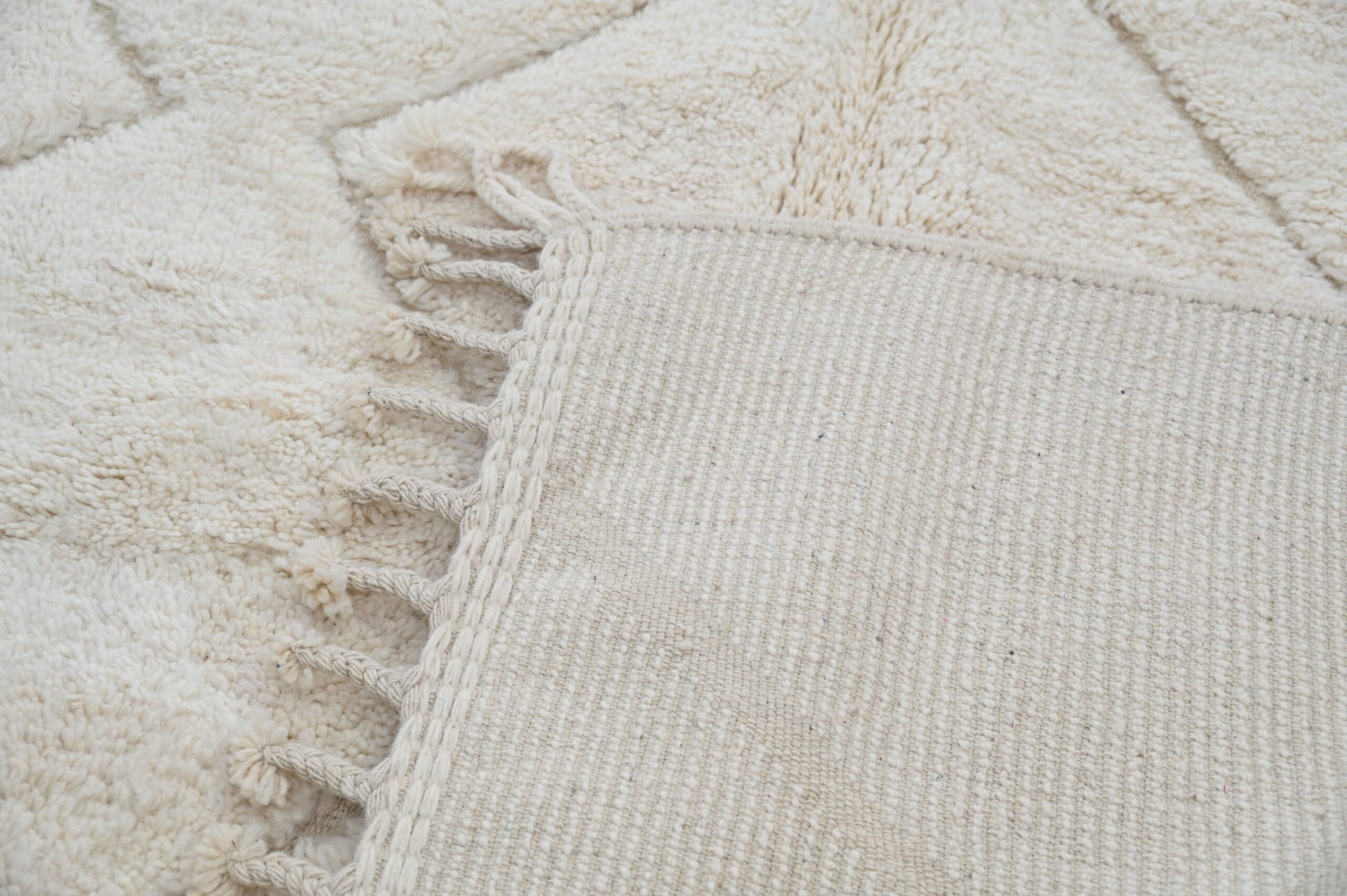 Moroccan Handmade Traditional Beni Ouarain Rug 300 X 212 Cm - Moroccan Rugs