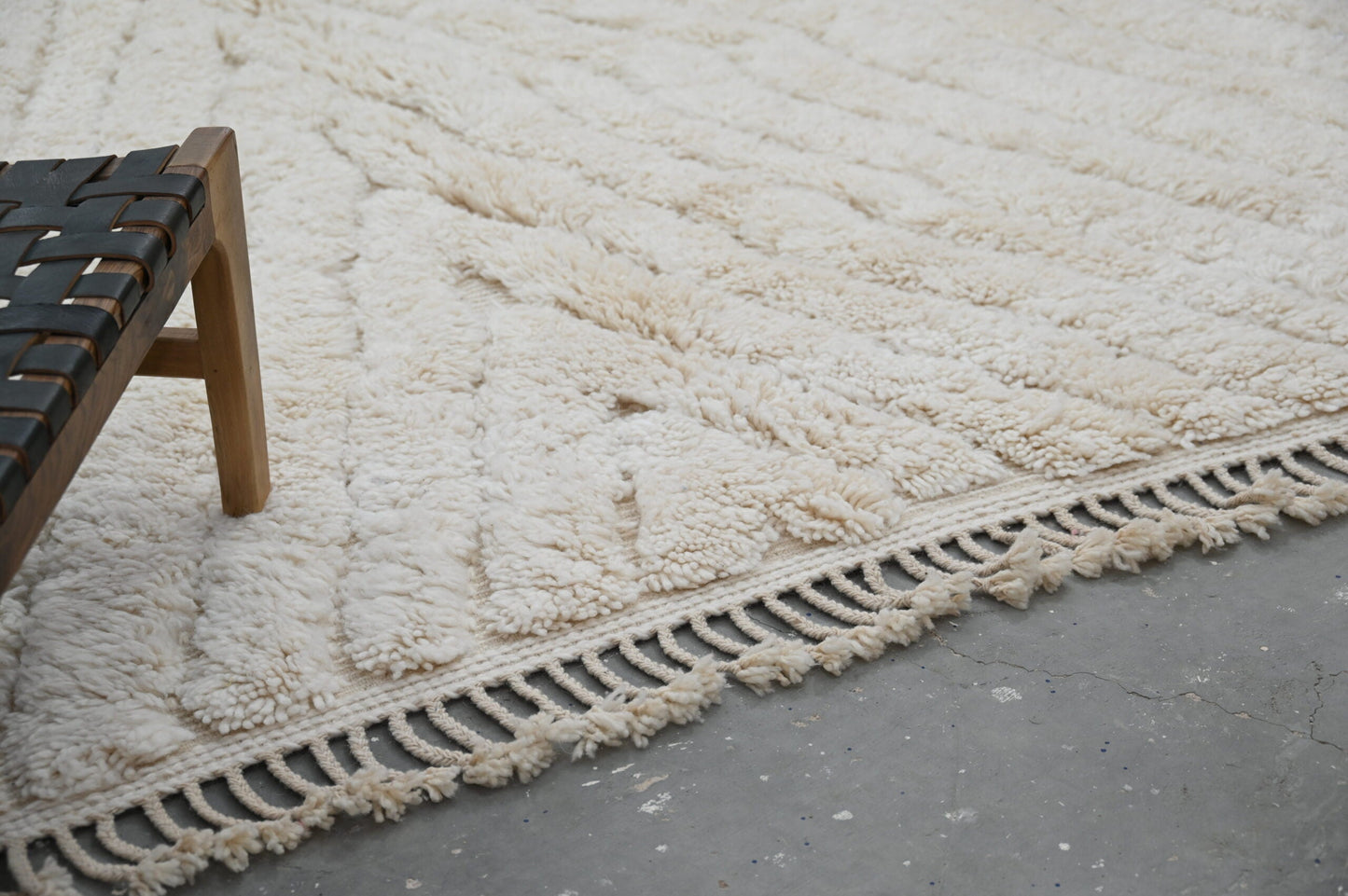 Moroccan Handmade Traditional Beni Ouarain Rug 300 X 217 Cm - Moroccan Rugs