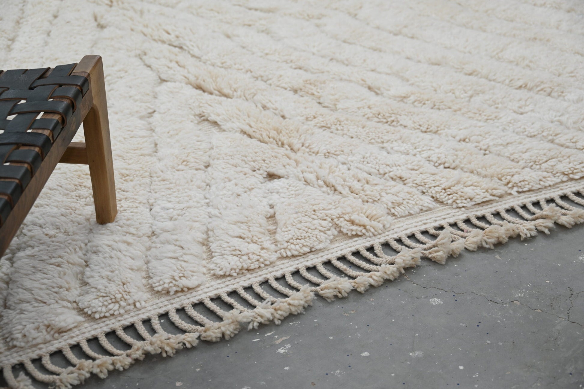 Moroccan Handmade Traditional Beni Ouarain Rug 300 X 217 Cm - Moroccan Rugs