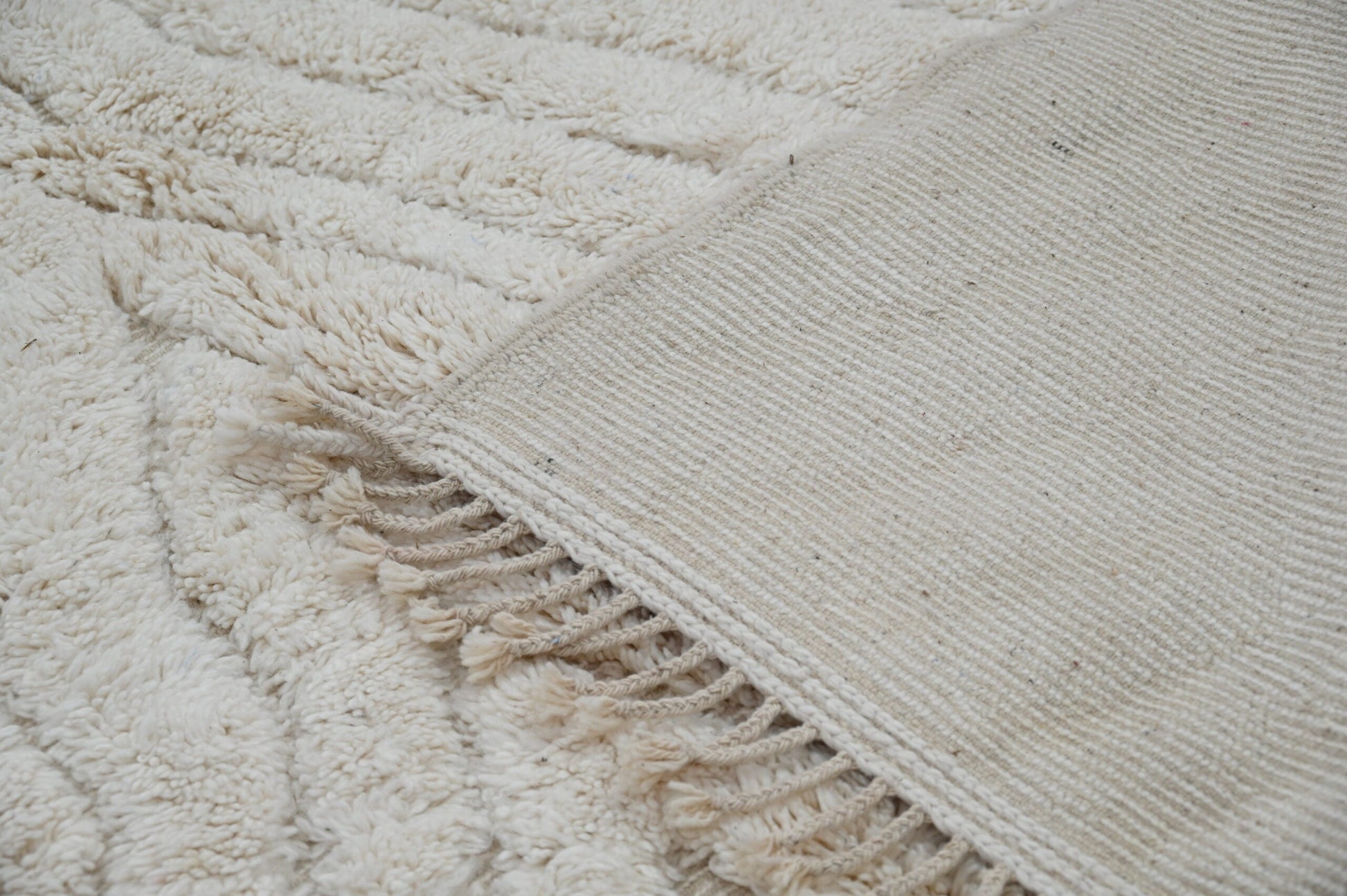 Moroccan Handmade Traditional Beni Ouarain Rug 300 X 217 Cm - Moroccan Rugs