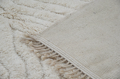 Moroccan Handmade Traditional Beni Ouarain Rug 300 X 217 Cm - Moroccan Rugs