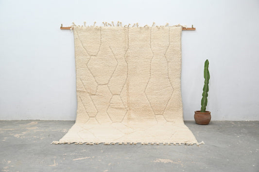 Moroccan Handmade Traditional Beni Ouarain Rug 302 X 200 Cm - Moroccan Rugs