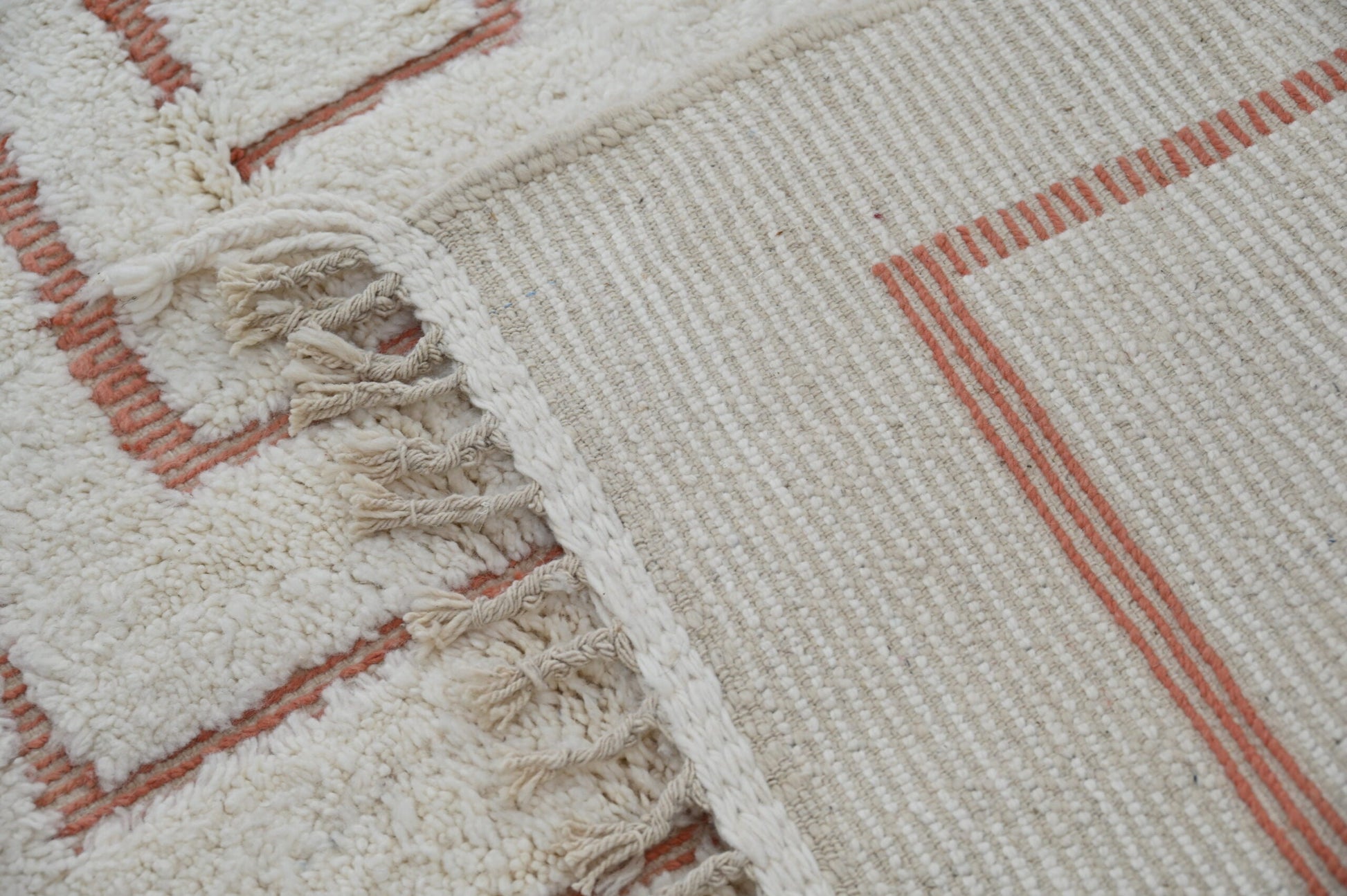 Moroccan Handmade Traditional Beni Ouarain Rug 302 X 200 Cm - Moroccan Rugs